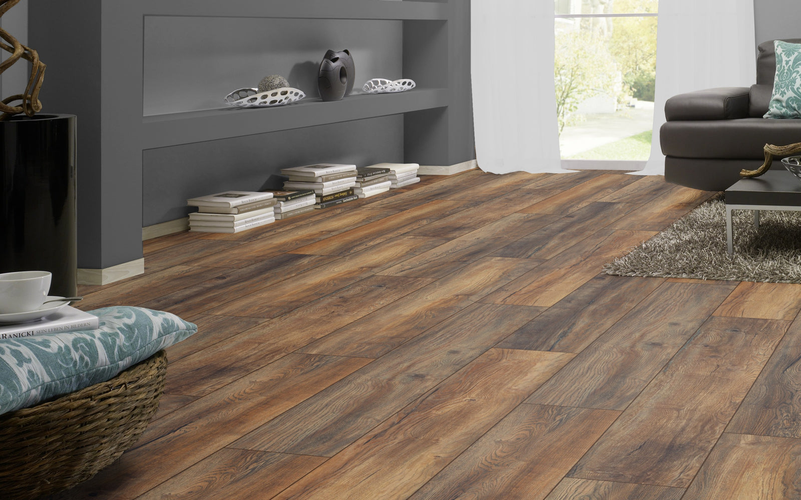 Rustic Smoked 12mm - Laminate
