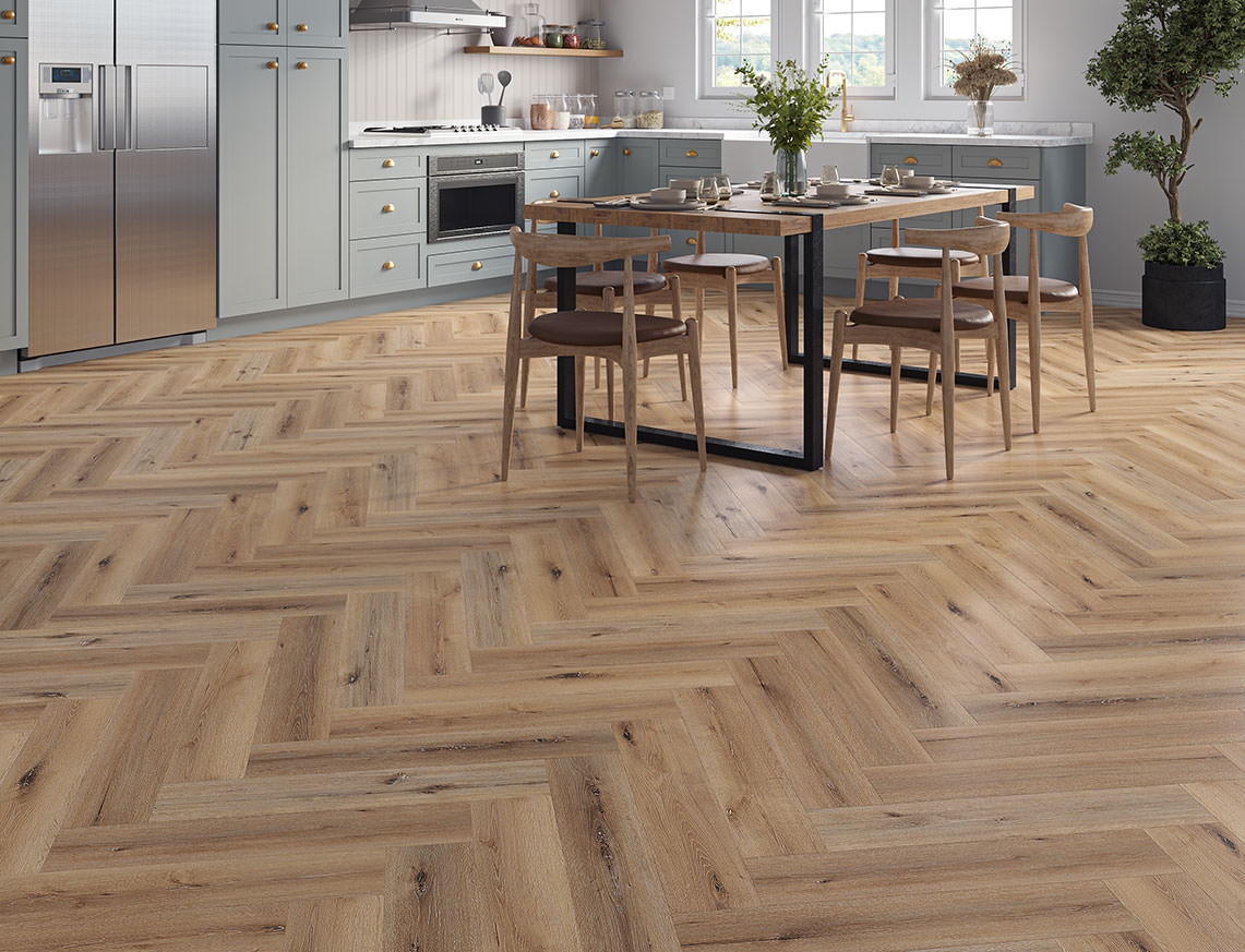 Herringbone Porth Oak - LVT
