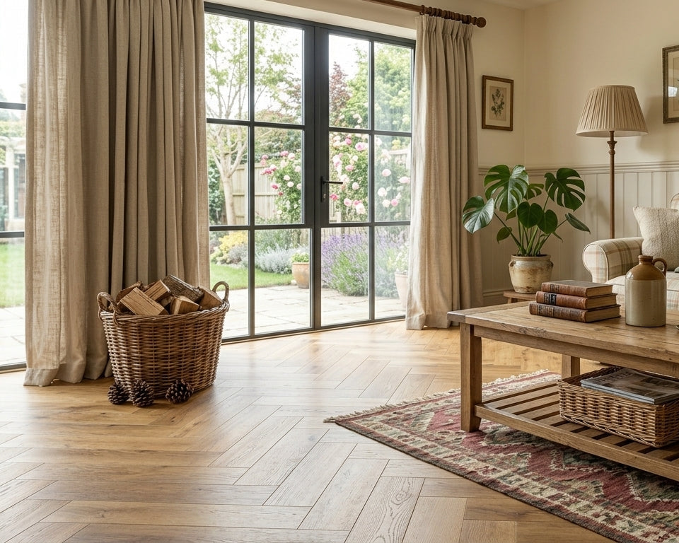 Herringbone Warm Wood - LVT