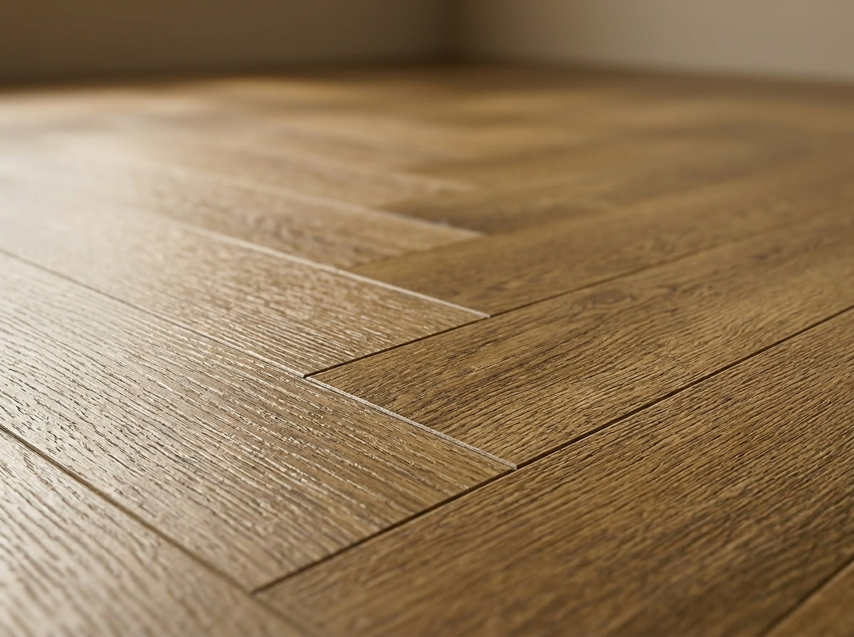 Herringbone Latte Oak - LVT