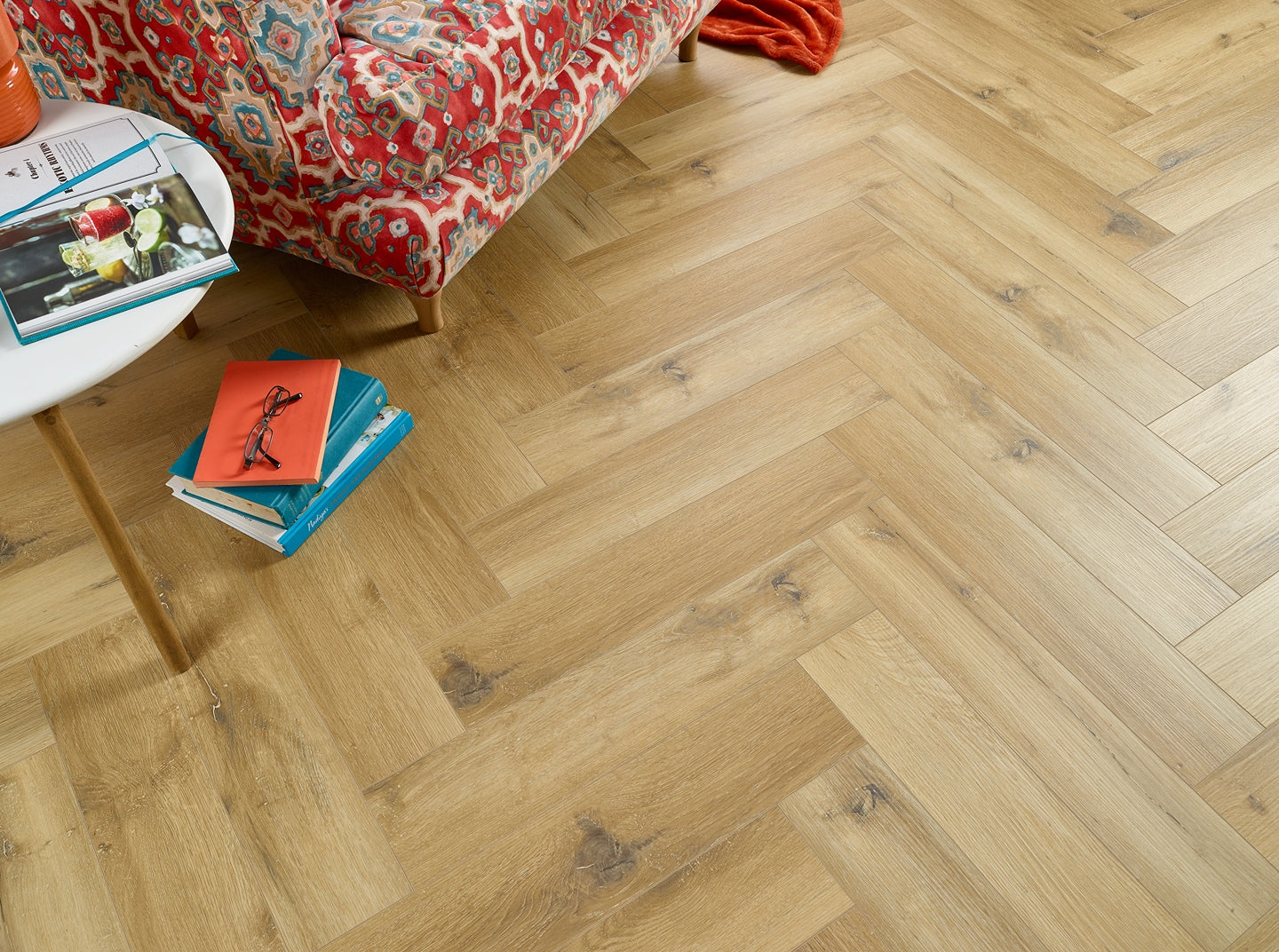 Herringbone Aged Oak - LVT