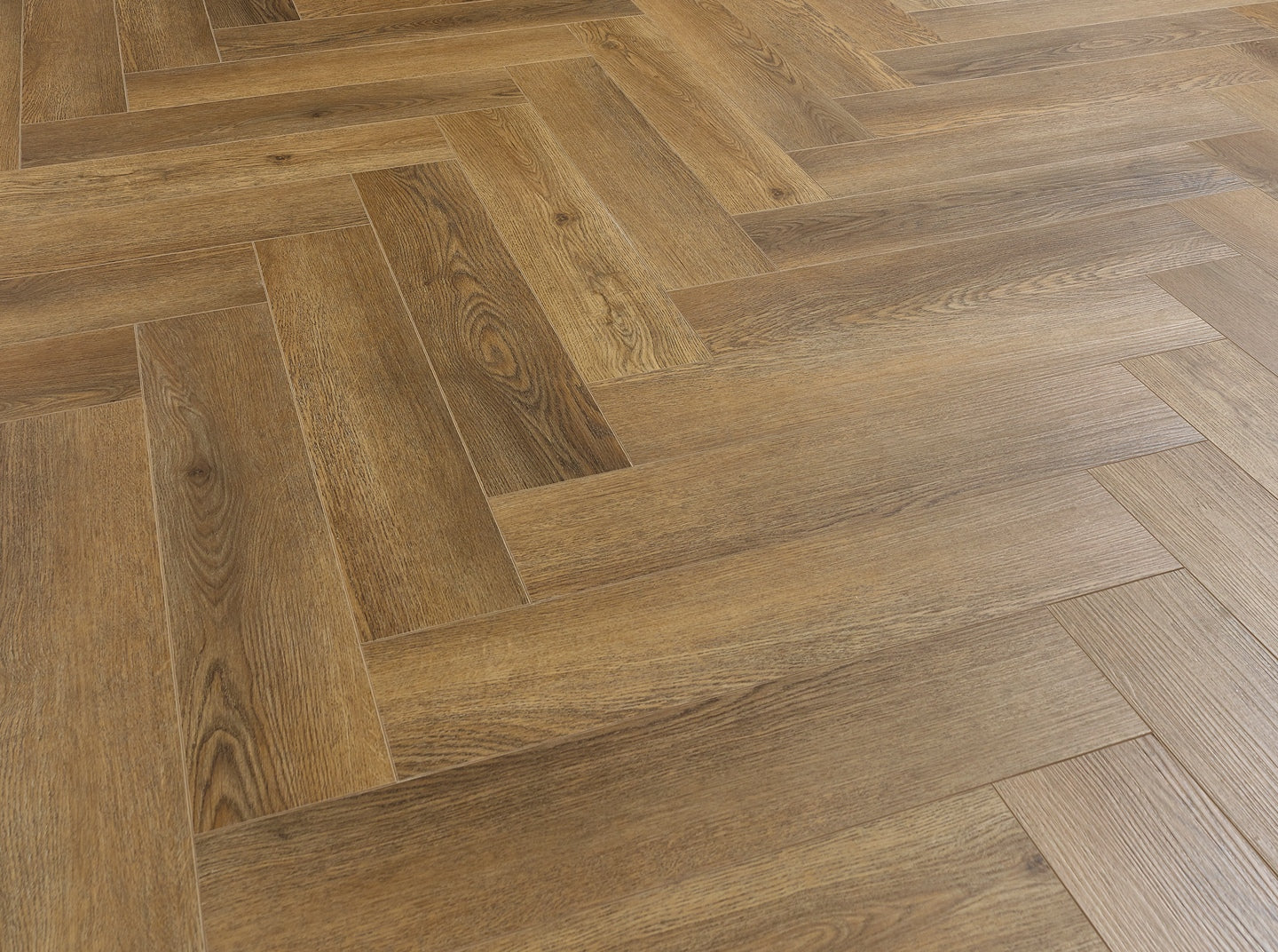 Herringbone Latte Oak - LVT