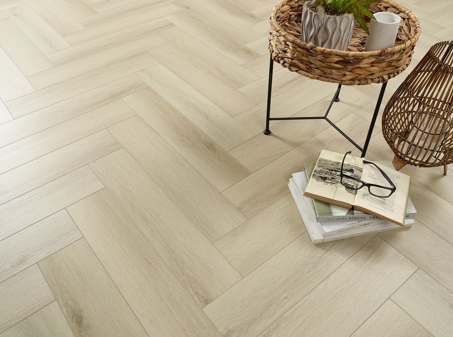 Herringbone Swedish Oak - LVT