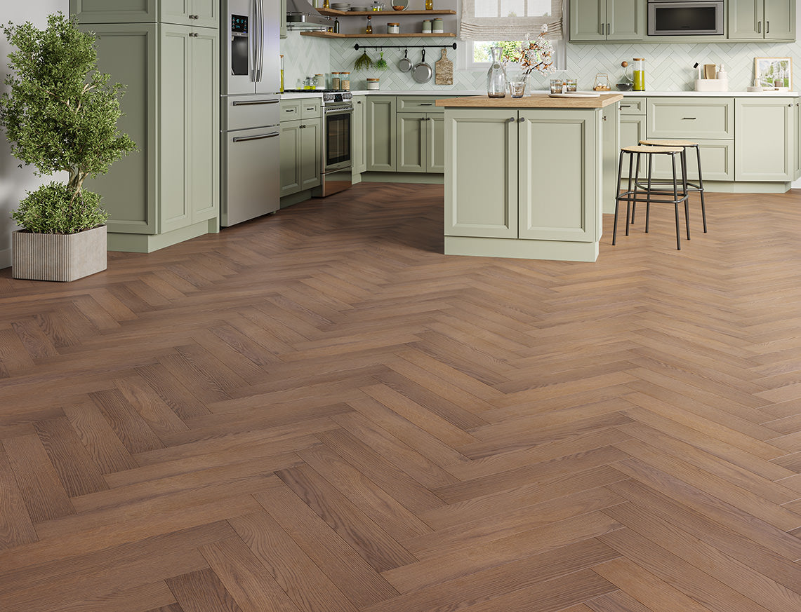 Romford 12mm Herringbone - Laminate